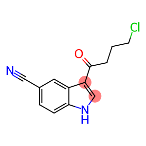 3-(4-Chloro-1-oxobutyl)indole-5-carbonitrile
