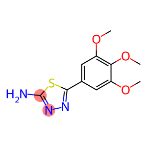 5-(3,4,5-trimethoxyphenyl)-1,3,4-thiadiazol-2-amine