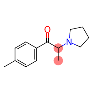 1-Propanone, 1-(4-methylphenyl)-2-(1-pyrrolidinyl)-
