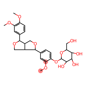 2-(4-(4-(3,4-dimethoxyphenyl-2,5,6-d3)tetrahydro-1H,3H-furo[3,4-c]furan-1-yl)-2-methoxyphenoxy-3,5,6-d3)-6-(hydroxymethyl-d2)tetrahydro-2H-pyran-3,4,5-d3-3,4,5-triol