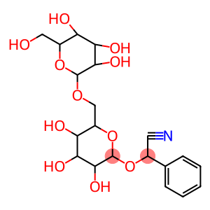 2-phenyl-2-((3,4,5-trihydroxy-6-(((3,4,5-trihydroxy-6-(hydroxymethyl-d2)tetrahydro-2H-pyran-2-yl-3,4,5-d3)oxy)methyl)tetrahydro-2H-pyran-2-yl)oxy)acetonitrile
