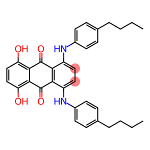 1,4-Bis[(4-butylphenyl)amino]-5,8-dihydroxy-9,10-anthracenedione