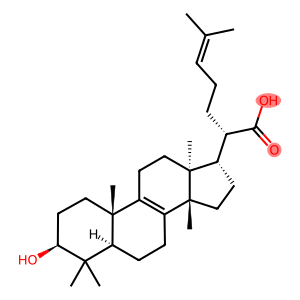 3β-Hydroxytirucalla-8,24-dien-21-oic acid