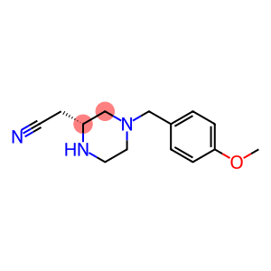 (R)-2-(4-(4-甲氧基苄基)哌嗪-2-基)乙腈