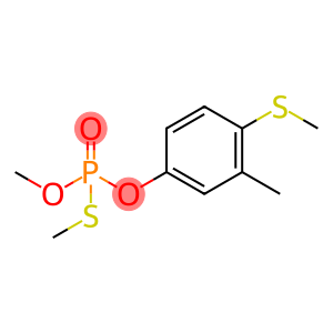 Phosphorothioic acid, O,S-dimethyl O-[3-methyl-4-(methylthio)phenyl] ester