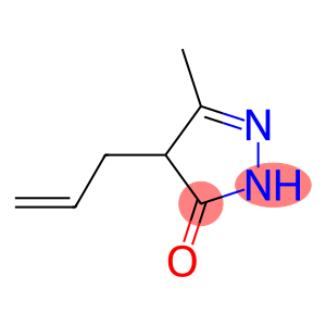 3H-Pyrazol-3-one, 2,4-dihydro-5-methyl-4-(2-propenyl)- (9CI)
