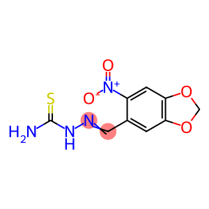 6-nitro-1,3-benzodioxole-5-carbaldehyde thiosemicarbazone