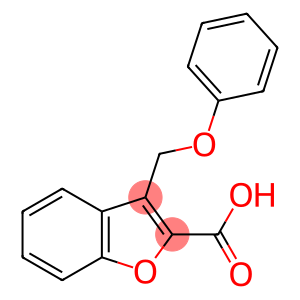 3-(phenoxymethyl)-2-benzofurancarboxylic acid