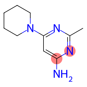 4-Pyrimidinamine, 2-methyl-6-(1-piperidinyl)-