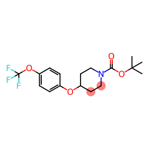 tert-butyl 4-(4-(trifluoromethoxy)phenoxy)piperidin-1-carboxylate