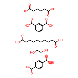 Sebacic acid, polyester with adipic acid, ethylene glycol, isophthalic acid and terephthalic acid