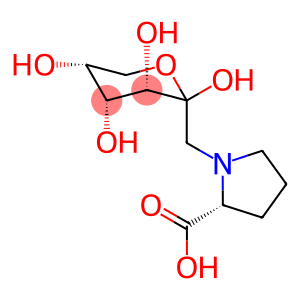 1-[(2S)-2α-Carboxy-1-pyrrolidinyl]-1-deoxy-D-fructose