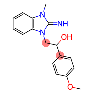 2-(2-imino-3-methyl-2,3-dihydro-1H-benzimidazol-1-yl)-1-(4-methoxyphenyl)ethanol