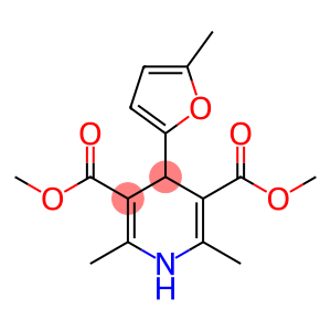 dimethyl 2,6-dimethyl-4-(5-methylfuran-2-yl)-1,4-dihydropyridine-3,5-dicarboxylate
