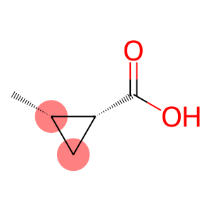 Cyclopropanecarboxylic acid, 2-methyl-, (1R,2S)-
