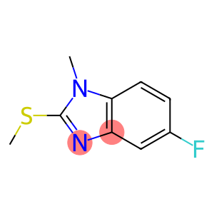 Benzimidazole,5-fluoro-1-methyl-2-(methylthio)-(7CI,8CI)