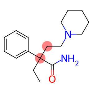 1-Piperidinebutanamide, α-ethyl-α-phenyl-