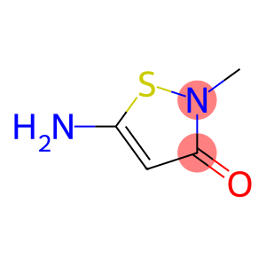 3(2H)-Isothiazolone,5-amino-2-methyl-(9CI)