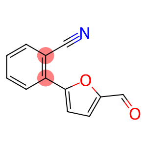 o-(5-formyl-2-furyl)benzonitrile