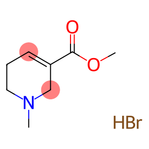 氢溴酸槟榔碱,槟榔碱氢溴酸盐,1,2,5,6-四氢-1-甲基-3-吡啶甲酸甲酯氢溴酸盐