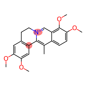 13-Methyl-2,3,9,10-tetramethoxy-5,6-dihydrodibenzo[a,g]quinolizinium