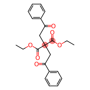 Propanedioic acid, 2,2-bis(2-oxo-2-phenylethyl)-, 1,3-diethyl ester