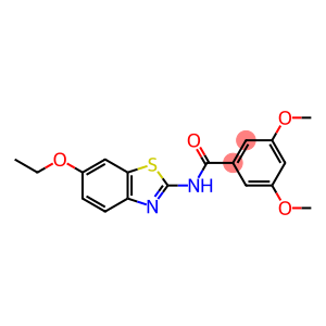 Benzamide, N-(6-ethoxy-2-benzothiazolyl)-3,5-dimethoxy-