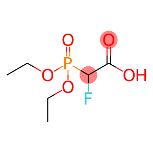Acetic acid, 2-(diethoxyphosphinyl)-2-fluoro-