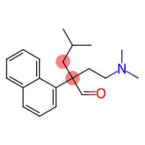 α-[2-(Dimethylamino)ethyl]-α-isobutyl-1-naphthaleneacetaldehyde