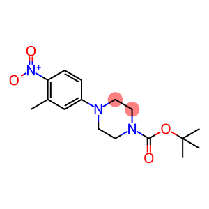 叔-丁基 4-(3-甲基-4-硝基苯基)哌嗪-1-甲酸基酯