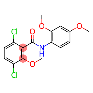 3,6-dichloro-N-(2,4-dimethoxyphenyl)-2-methoxybenzamide