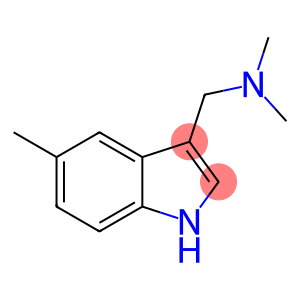 1H-Indole-3-methanamine, N,N,5-trimethyl-