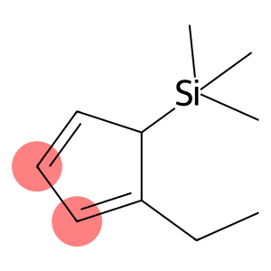 1,3-Cyclopentadiene, 1-ethyl-5-(trimethylsilyl)-