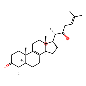 (20S)-4α,14-Dimethyl-5α-cholesta-8,24-diene-3,22-dione