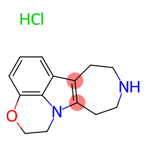 1,2,8,9,10,11-hexahydro-7H-azepino[4,5-b][1,4]oxazino[2,3,4-hi]indole hydrochloride