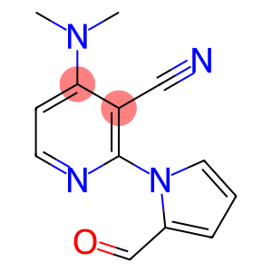 4-(DIMETHYLAMINO)-2-(2-FORMYL-1H-PYRROL-1-YL)NICOTINONITRILE