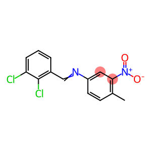 Benzenamine, N-[(2,3-dichlorophenyl)methylene]-4-methyl-3-nitro-