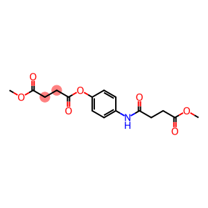 1-{4-[(4-methoxy-4-oxobutanoyl)amino]phenyl} 4-methyl succinate