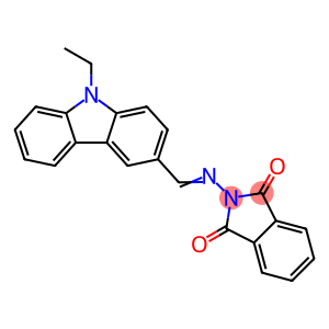 2-{[(9-ethyl-9H-carbazol-3-yl)methylene]amino}-1H-isoindole-1,3(2H)-dione