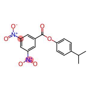 4-isopropylphenyl 3,5-bisnitrobenzoate