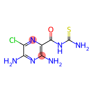 1-(3,5-二氨基-6-氯吡嗪-2-羰基)-硫脲