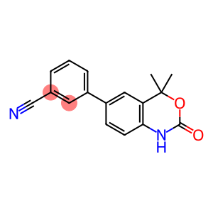 Benzonitrile, 3-(1,4-dihydro-4,4-dimethyl-2-oxo-2H-3,1-benzoxazin-6-yl)-