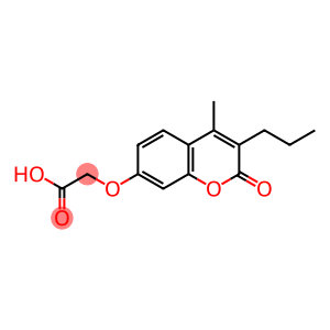 Acetic acid, 2-[(4-methyl-2-oxo-3-propyl-2H-1-benzopyran-7-yl)oxy]-