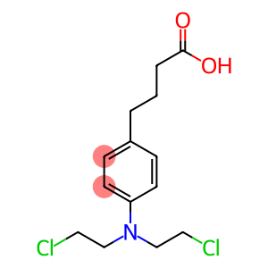4-(p-bis(2-chloroethyl)aminophenyl)butyric acid