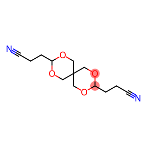 2,4,8,10-tetraoxaspiro[5.5]undecane-3,9-dipropiononitrile