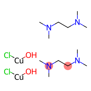 氯化铜(II)氢氧化物 (N,N,N′,N′-四甲基亚乙基二胺)络合物二聚体