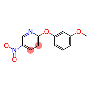 Pyridine, 2-(3-methoxyphenoxy)-5-nitro-