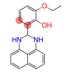 Phenol, 2-(2,3-dihydro-1H-perimidin-2-yl)-6-ethoxy-