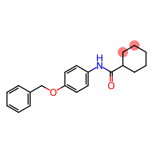 4-(BENZYLOXY)-N-CYCLOHEXAMIDOANILINE