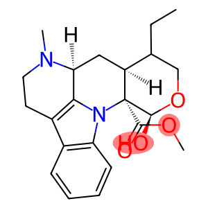 9-ethyl-12-hydroxy-7-methyl-6,7,7a,8,8a,9,10,12-octahydro-1H-indolo[3,2,1-ij]pyrano[3,4-b][1,5]naphthyridin-12a-carboxylic acid methyl ester